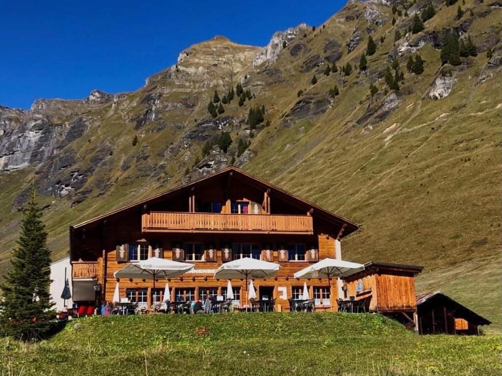 Hotel Restaurant Sonnenberg Murren Exterior photo