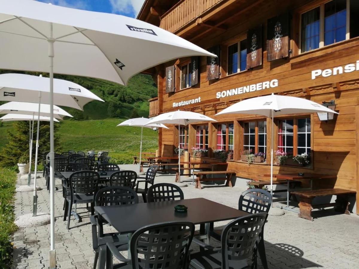 Hotel Restaurant Sonnenberg Murren Exterior photo